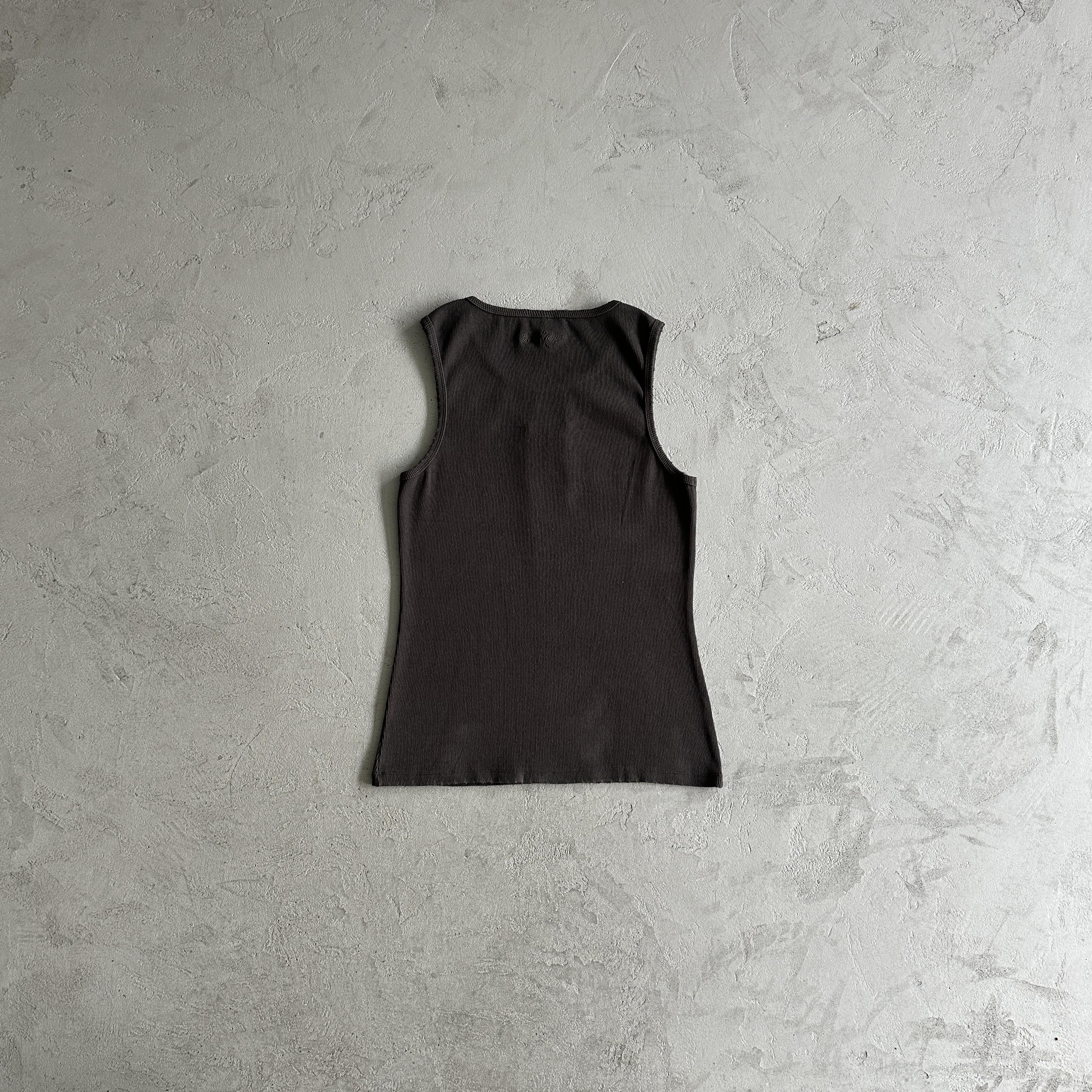 Broken P Mens Washed Ribbde Tank Top