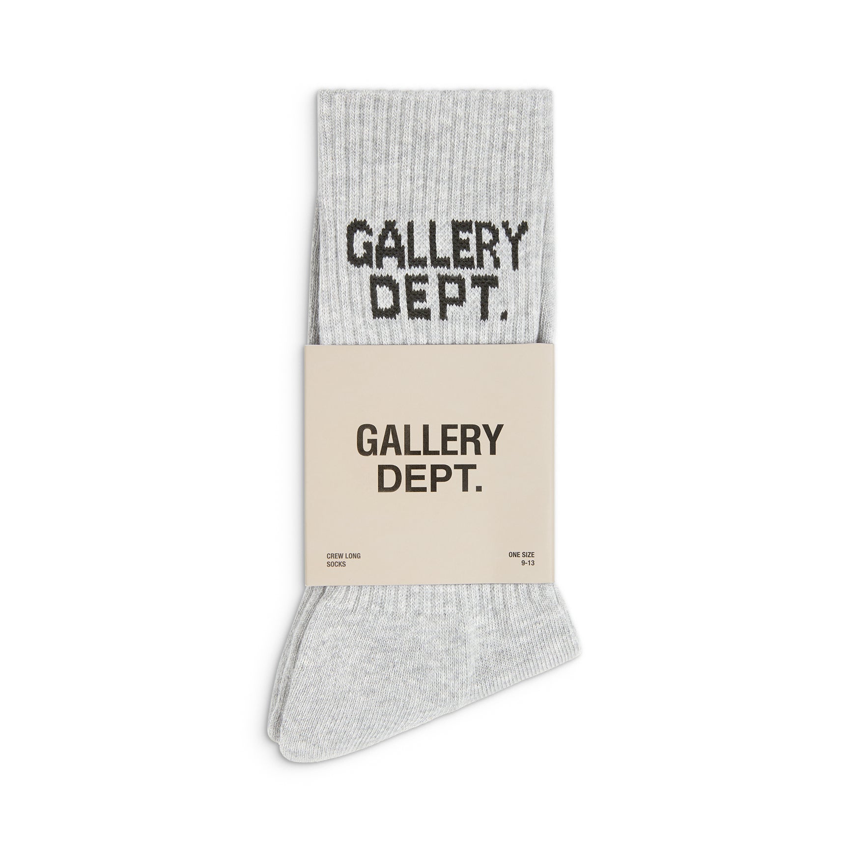 CLEAN HEATHER GREY SOCKS