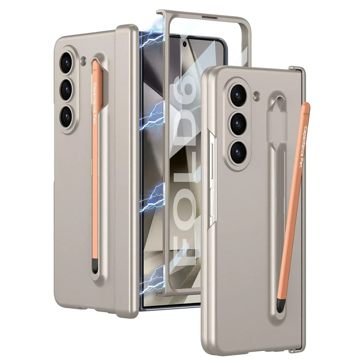 Shockproof Case & Slim Pen Holder