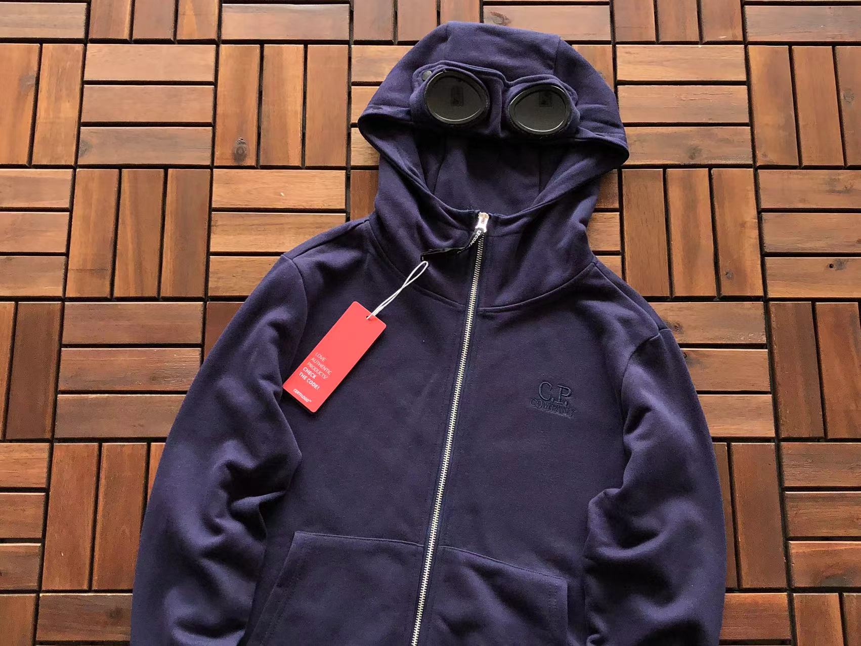 C.P Company Zip Hoodie